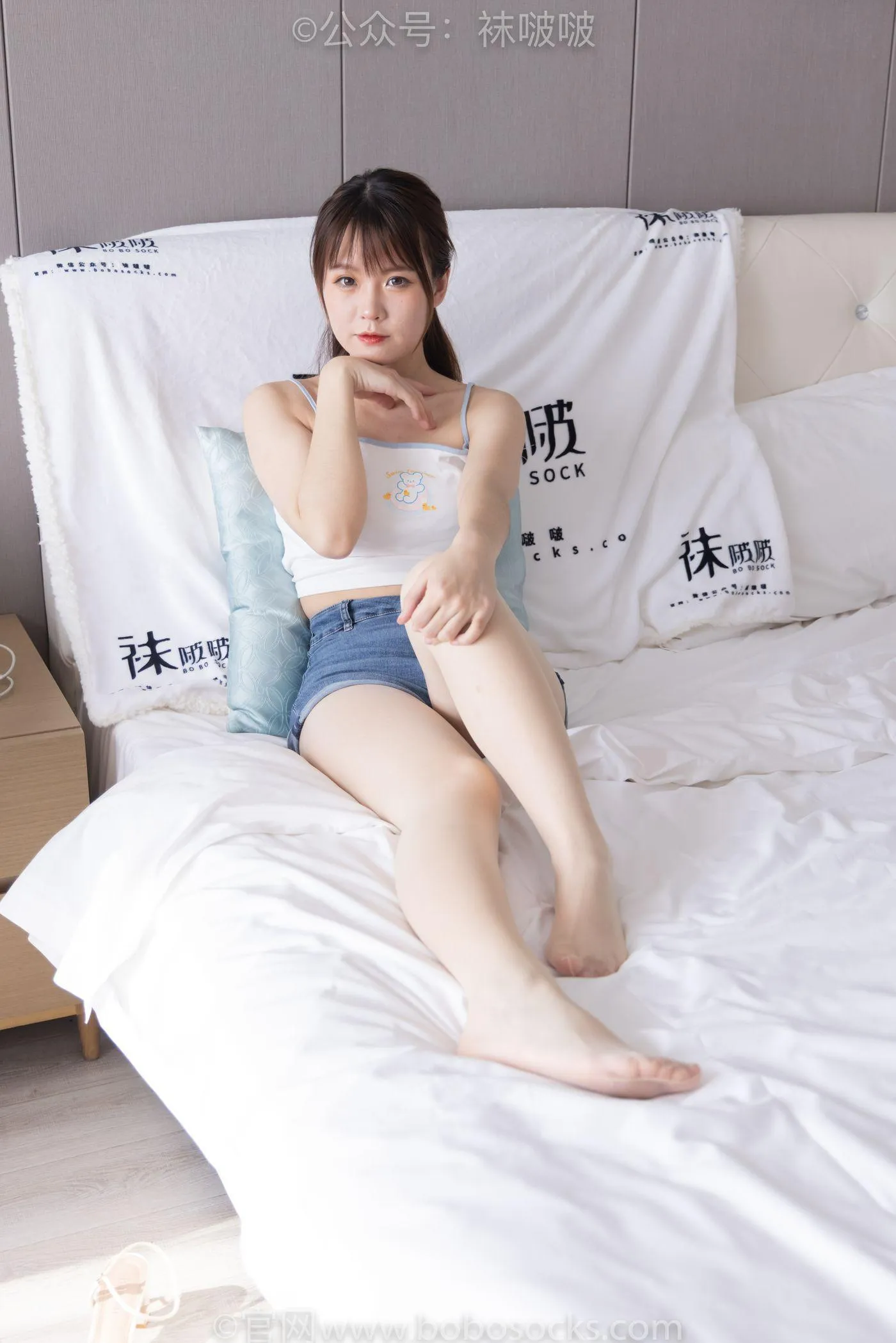 [BoBoSocks袜啵啵]NO.077 朵朵-凉鞋、肉丝 [139P]插图1